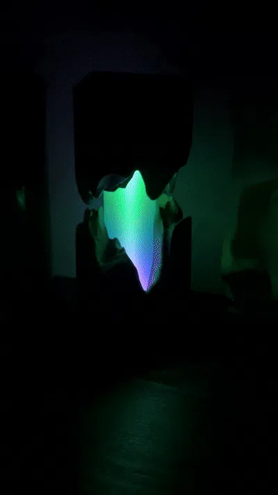 Cyber Loop Lamp - Candeeiro Sci-Fi
